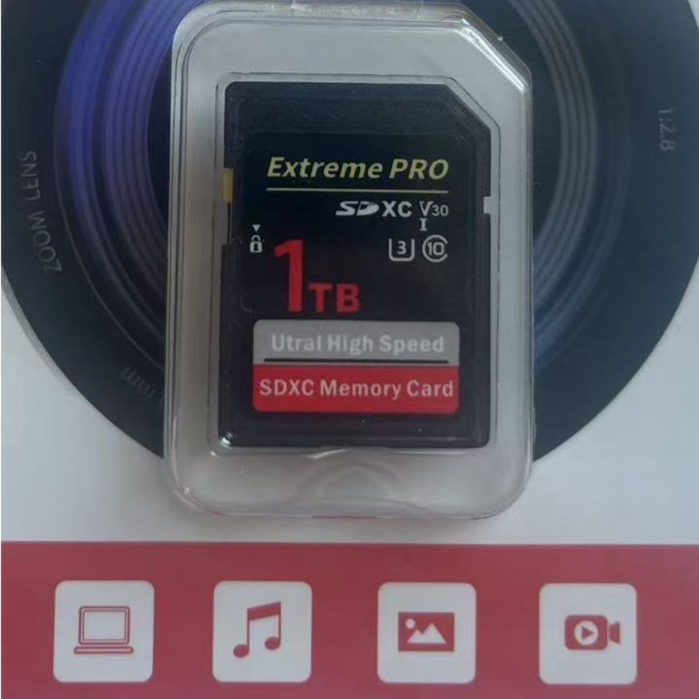 Black 16GB SD Memory Card